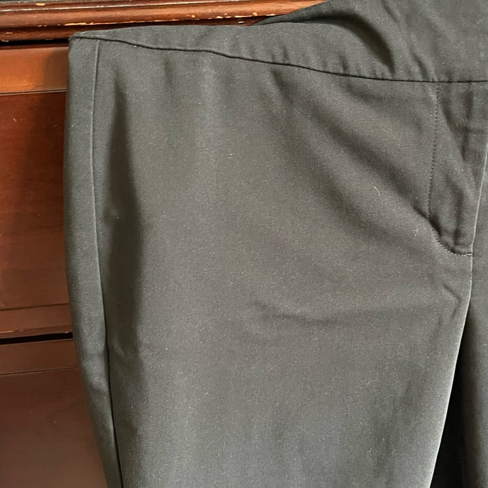 Ann Taylor Gray 4P Curvy Trousers